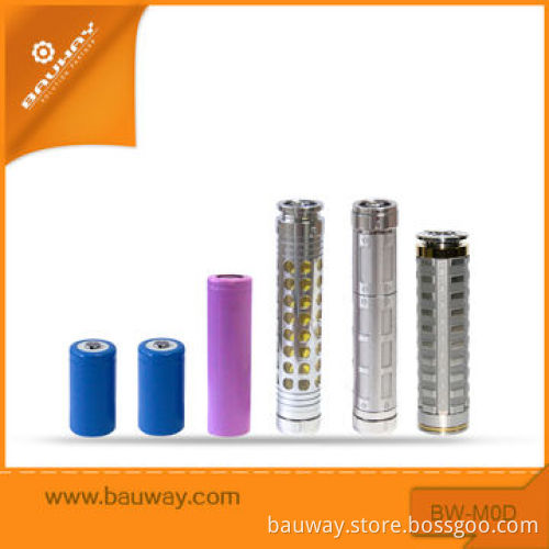 Mechanical mod e-cigarette, panzer clone fits for 18350/18500/18650 battery China